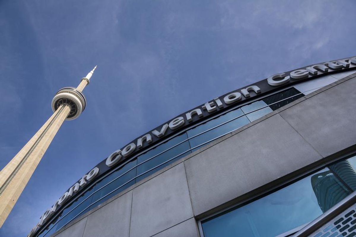 cn tower and metro toronto convention center