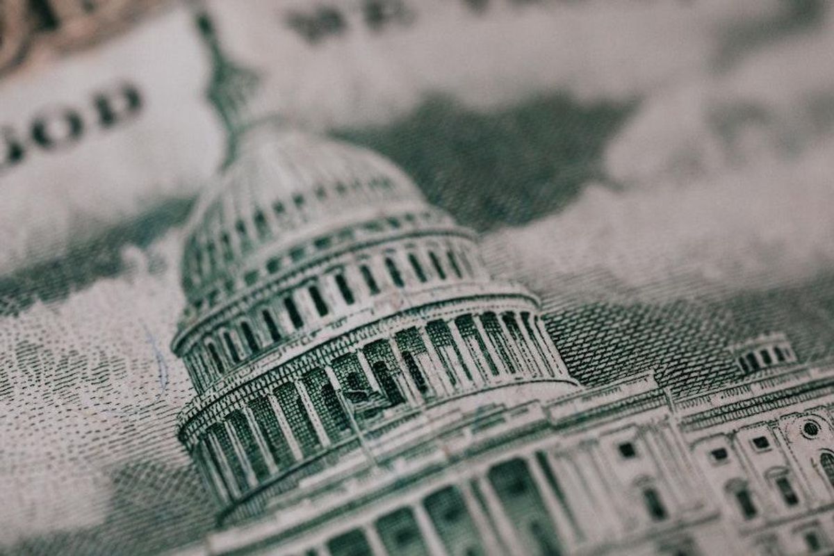 congress design on the back of a dollar bill
