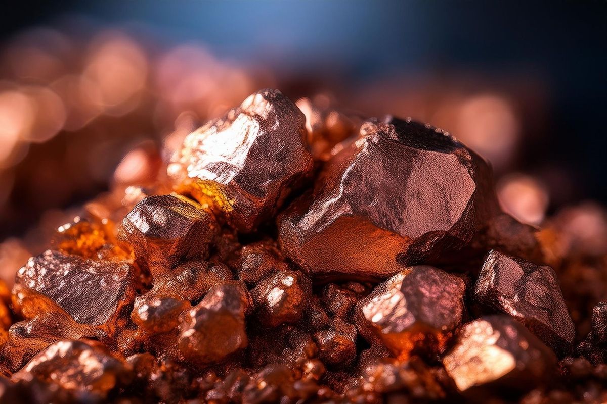 Copper closeup.