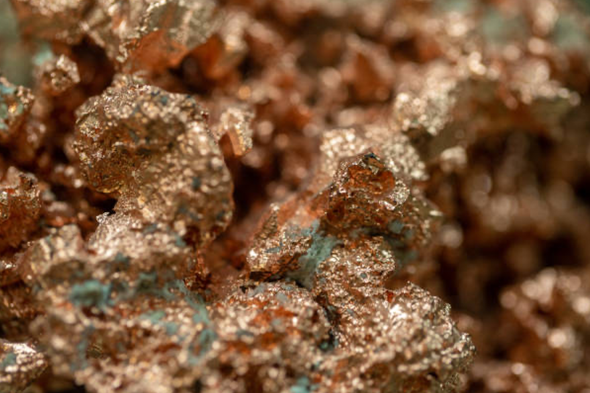 Copper ore.