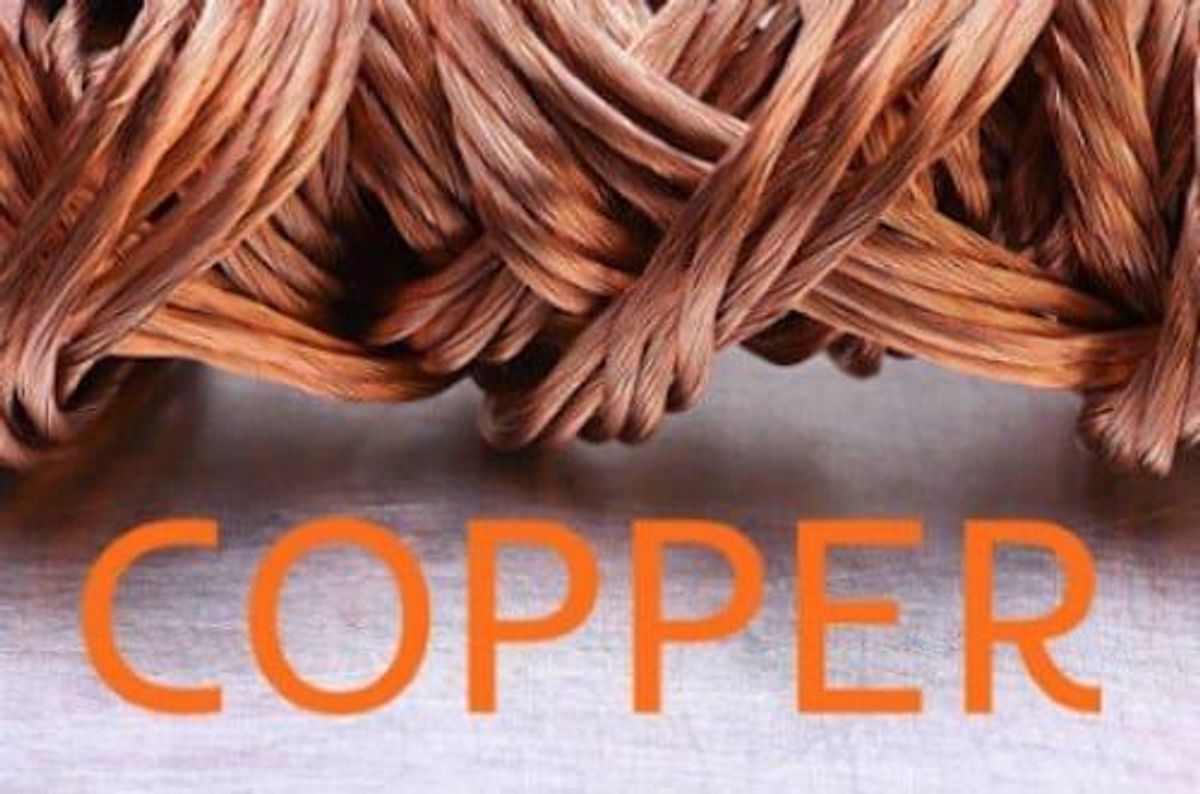copper wire knot