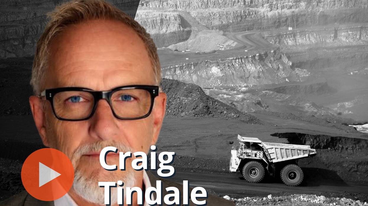 Craig Tindale, mining truck.