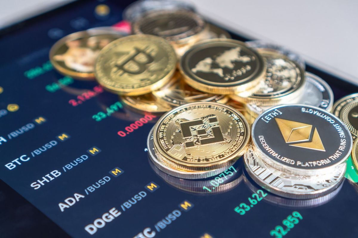 Crypto currencies.