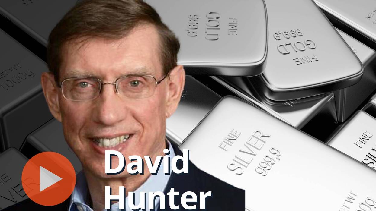 David Hunter, gold and silver bars.
