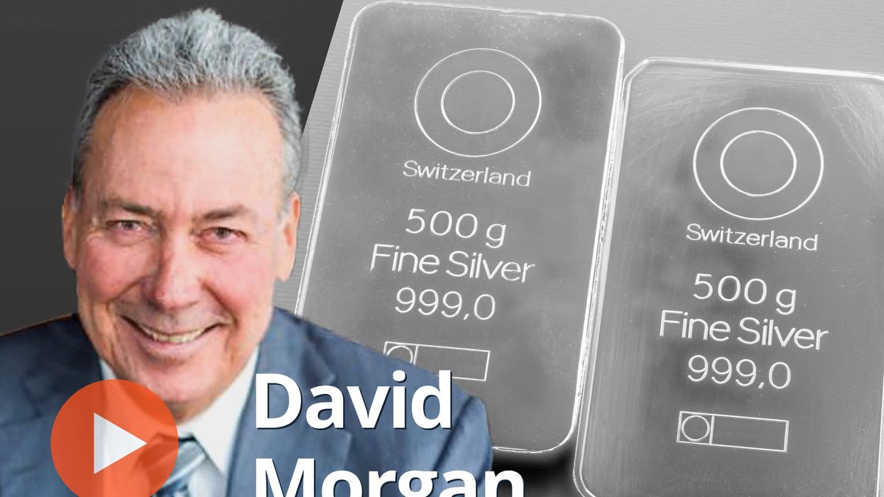 David Morgan, silver bars.