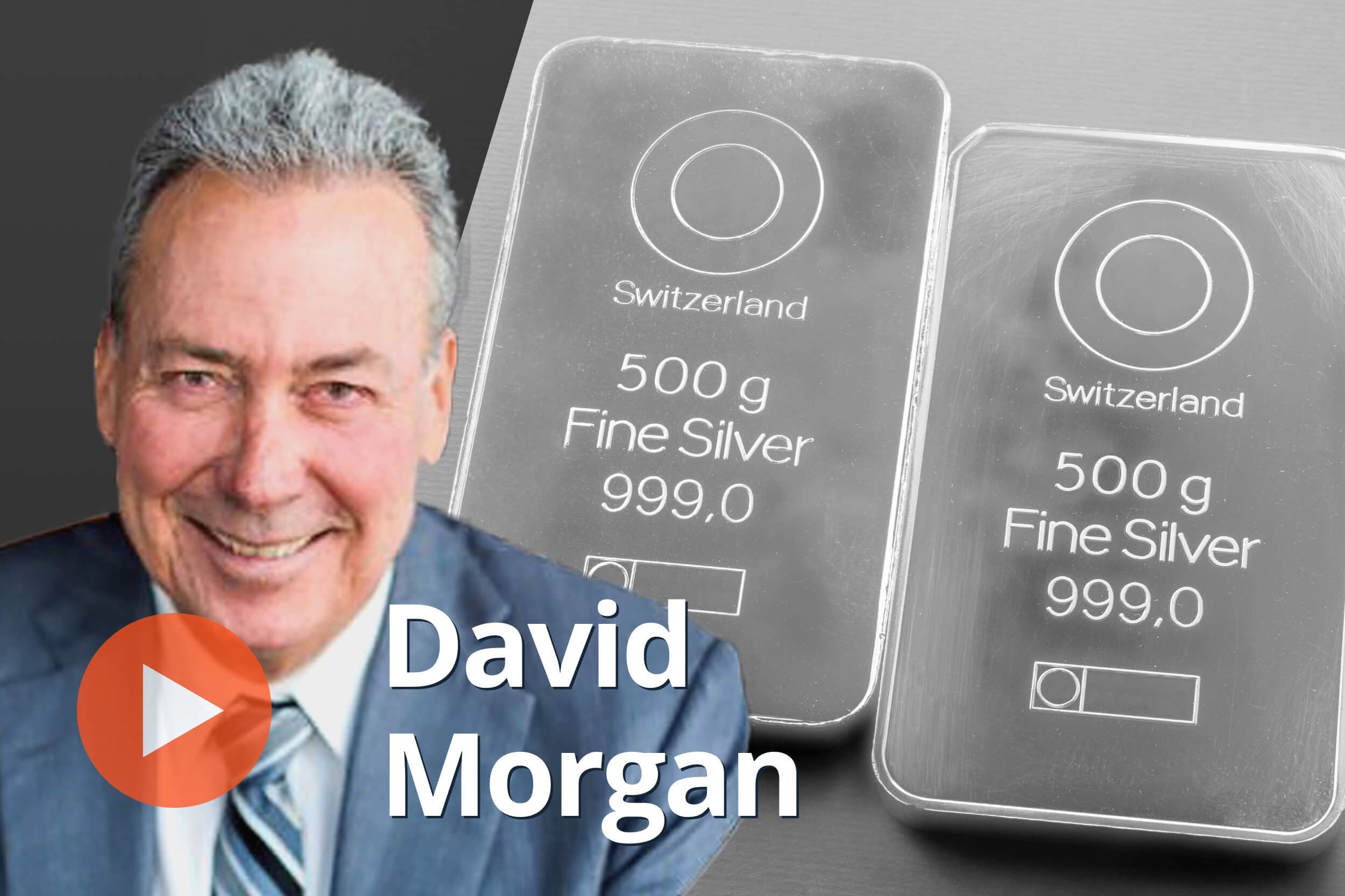 David Morgan, silver bars.