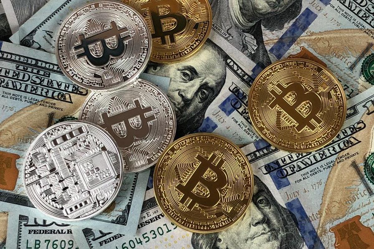 digital coin tokens on top of US dollars