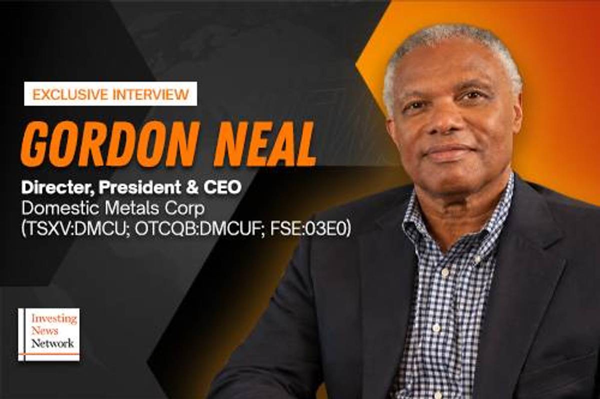 Domestic Metals CEO Gordon Neal.
