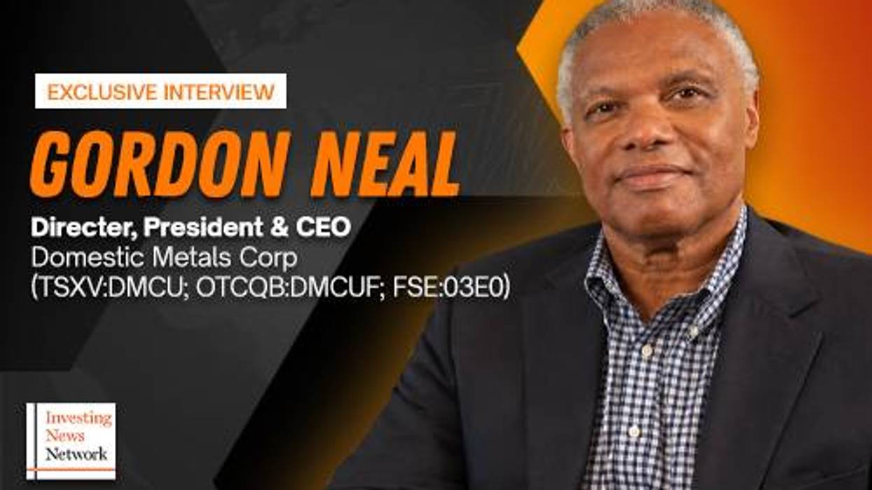 Domestic Metals CEO Gordon Neal.