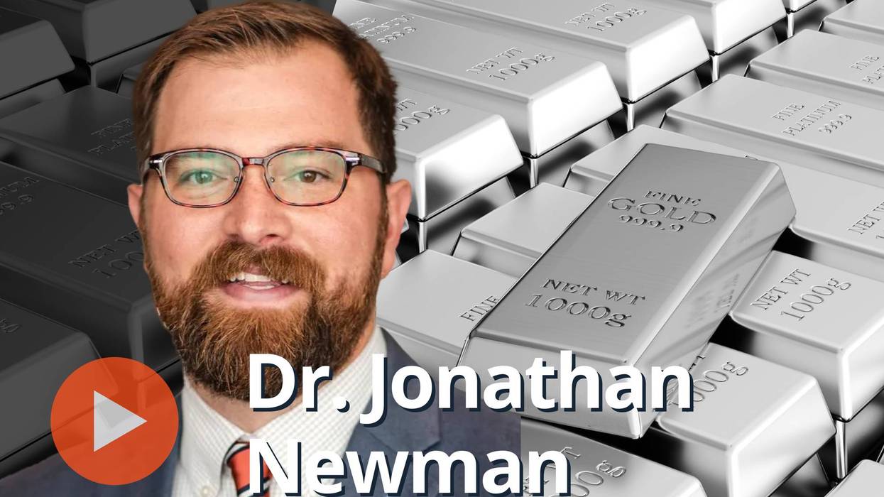 Dr. Jonathan Newman, gold bars.