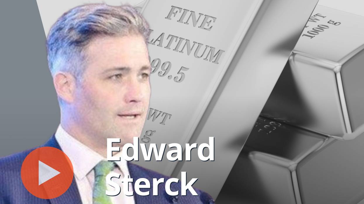 Edward Sterck, platinum bars.