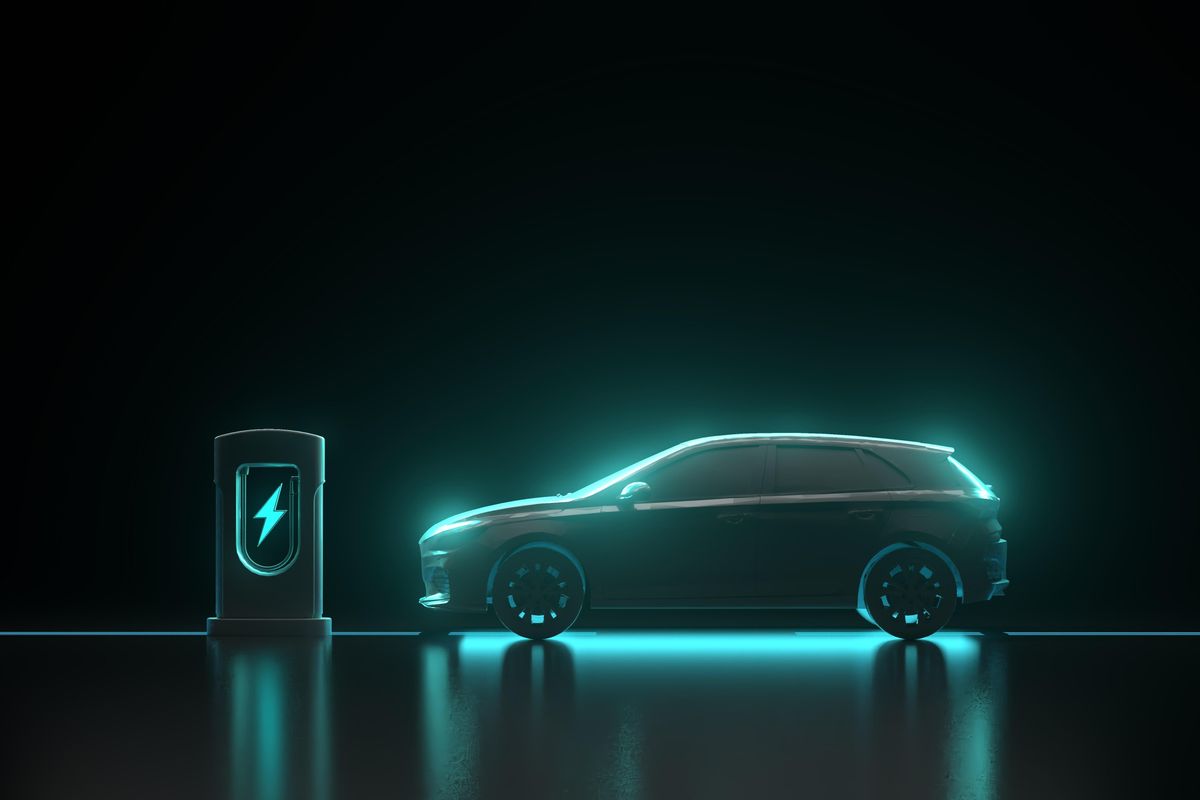 electric vehicle and lithium charging station