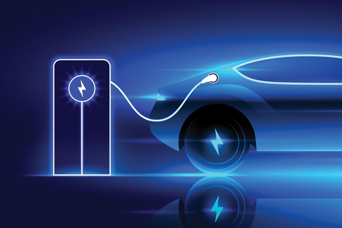 Electric vehicle charging.