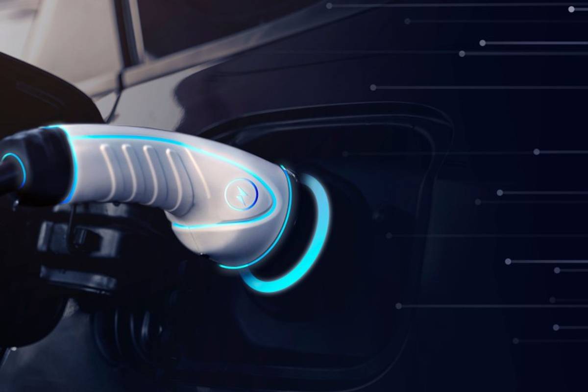 Electric vehicle charging.