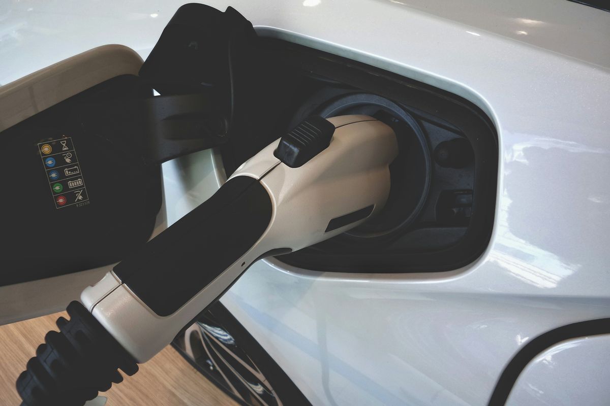 Electric vehicle charging.