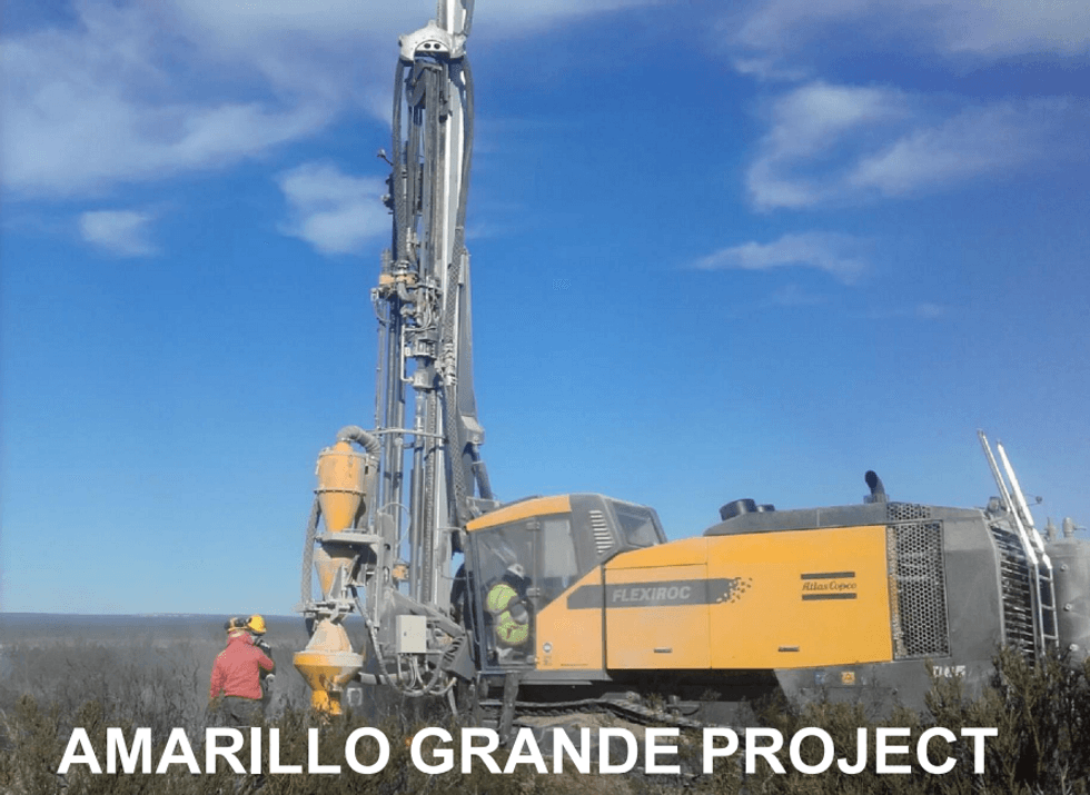 Amarillo Grande Argentina Uranium