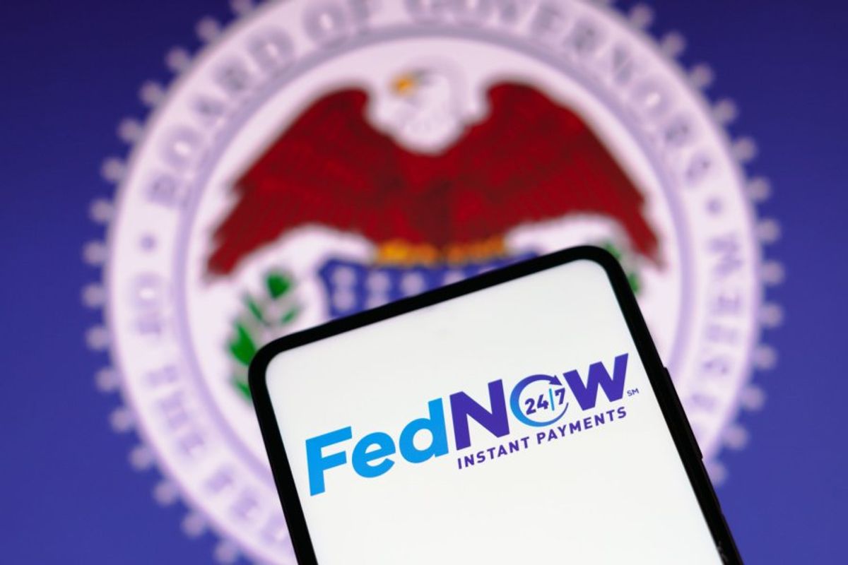 fednow and federal reserve logos