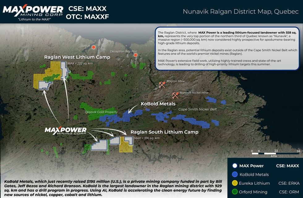 MAX Power More Than Doubles Lithium Footprint in Nunavik’s Raglan ...