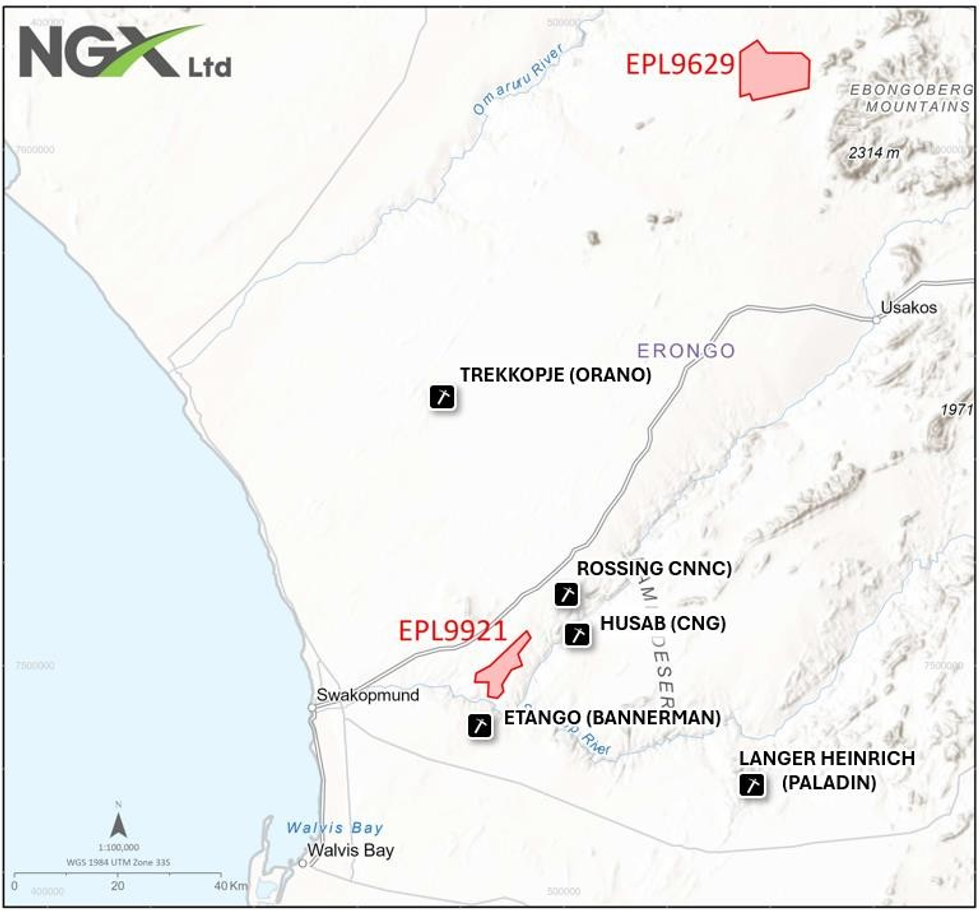 Acquisition of Uranium Exploration Projects in Namibia | INN