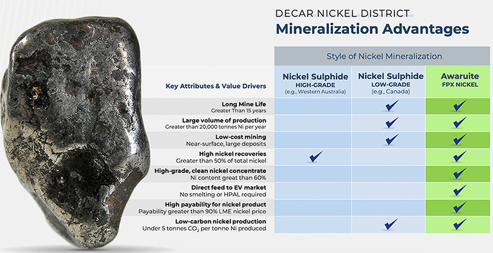 FPX Nickel's Mineralization Advantage