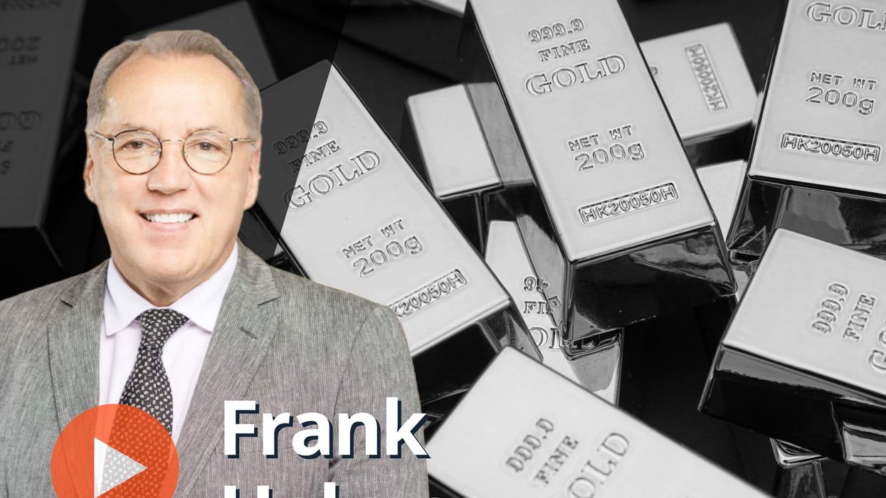 Frank Holmes, gold bars.