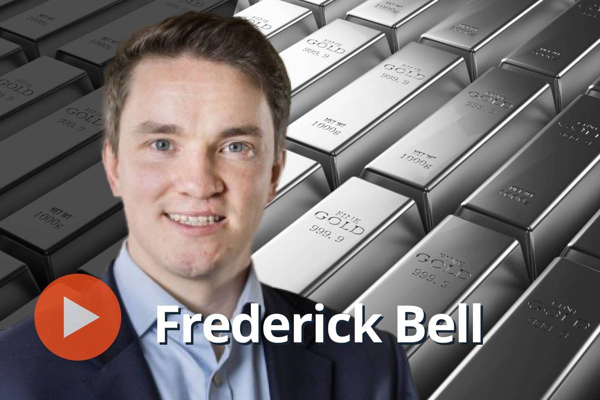 Frederick Bell, gold bars.