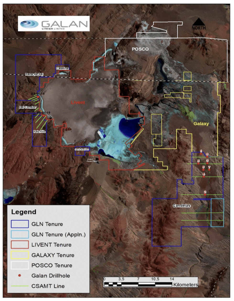 Galan Lithium - Hombre Muerto West Project