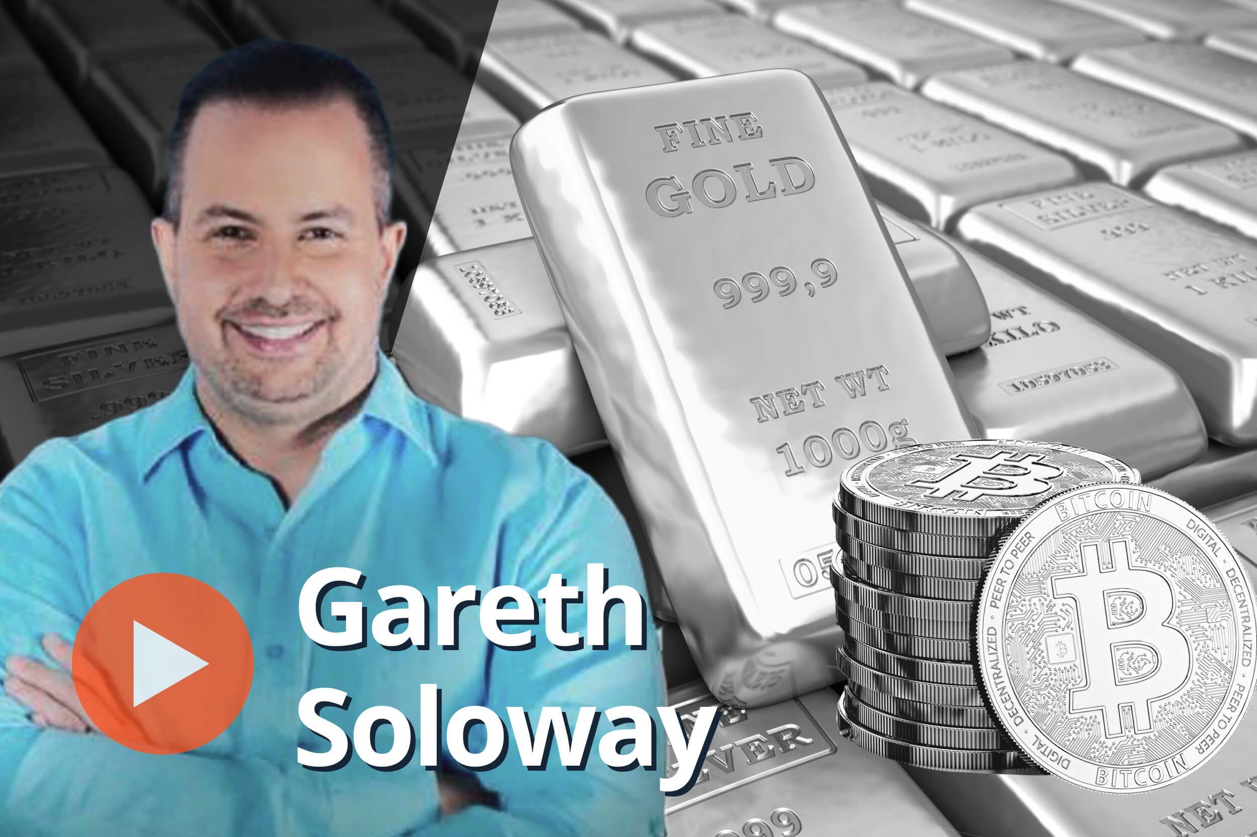 gareth soloway, gold bars and bitcoin