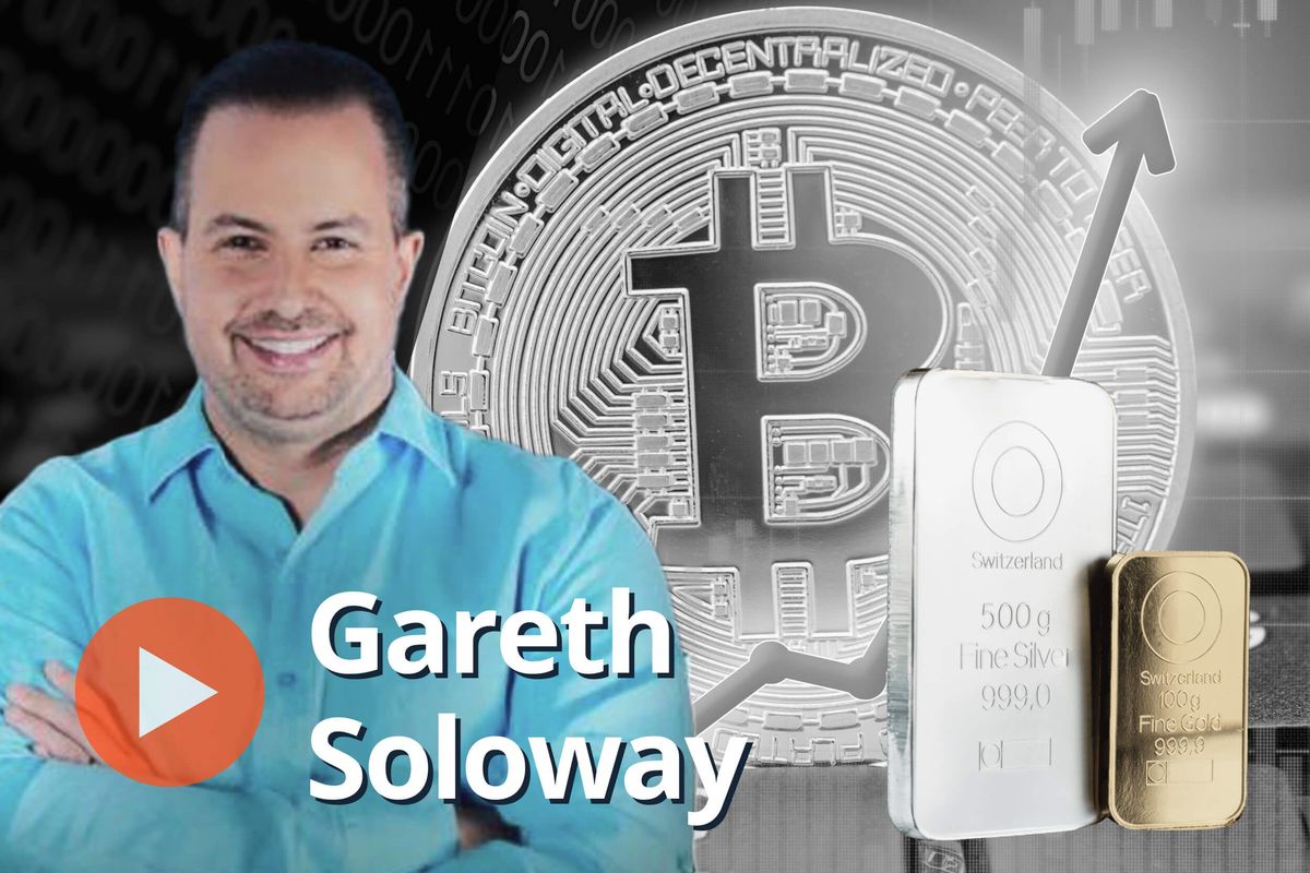 Gareth Soloway, gold, silver and Bitcoin.