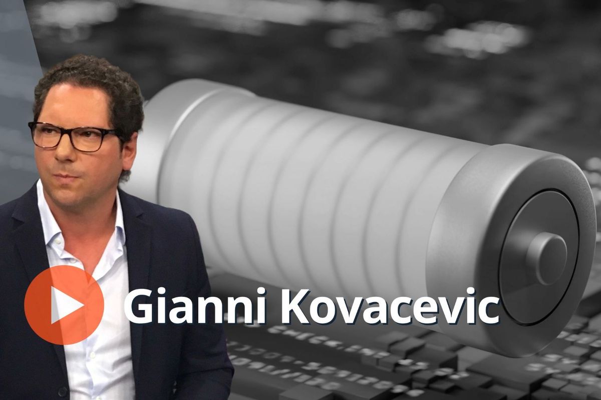 Gianni Kovacevic, lithium-ion battery.