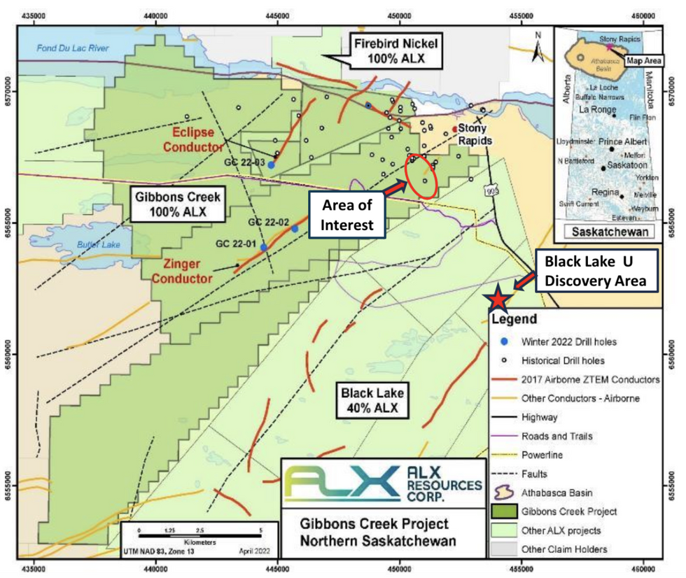Gibbons Creek lithium project