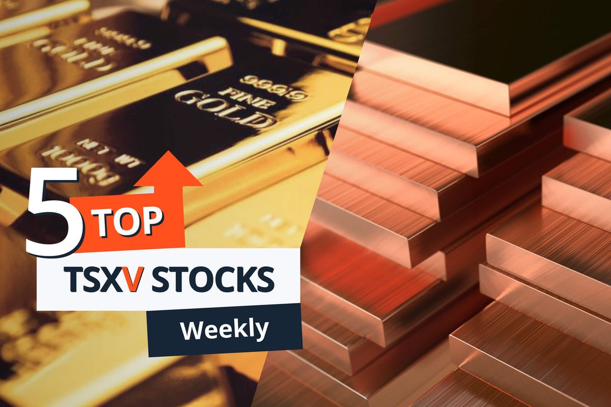 gold and copper bars