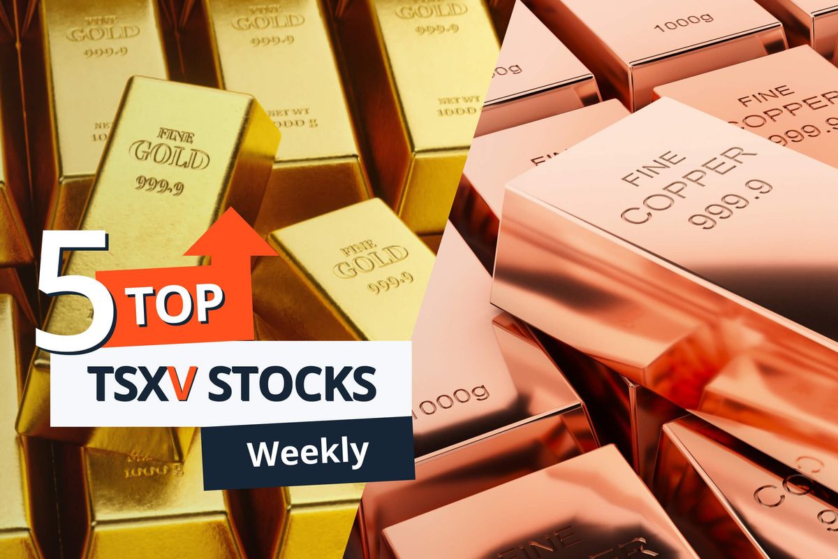 gold and copper bars