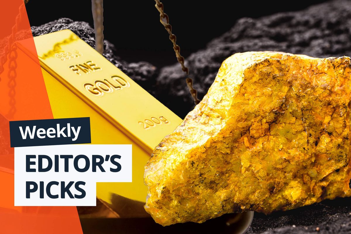 gold bar with uranium