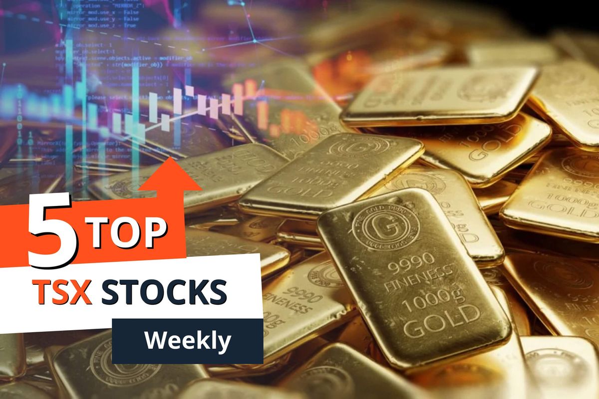 gold bars, stock chart