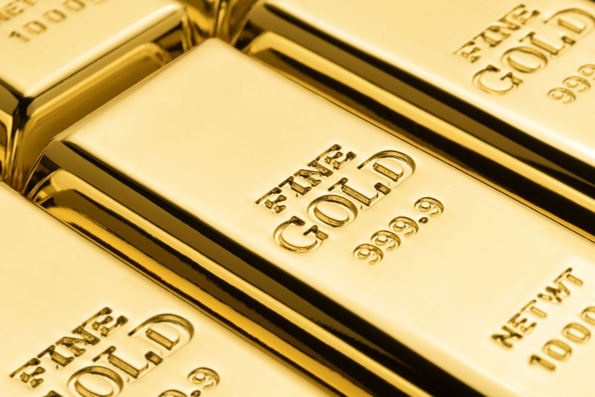 Gold bars.