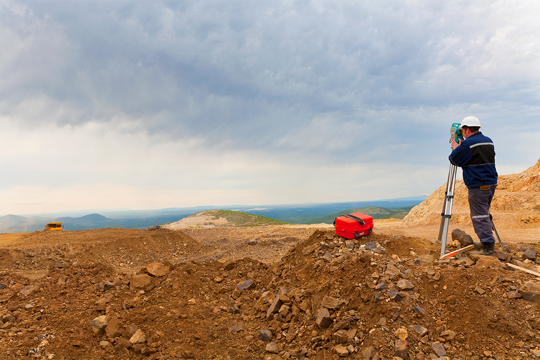 Gold mine worker.