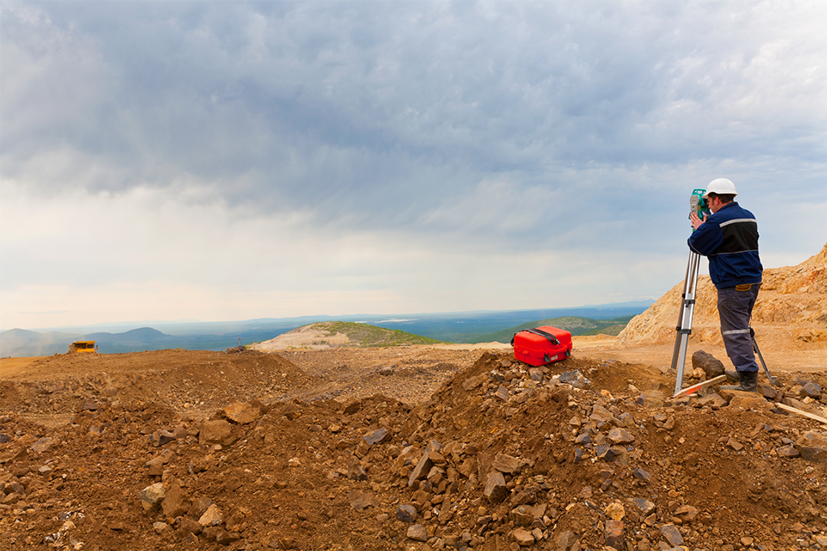 Gold mine worker.