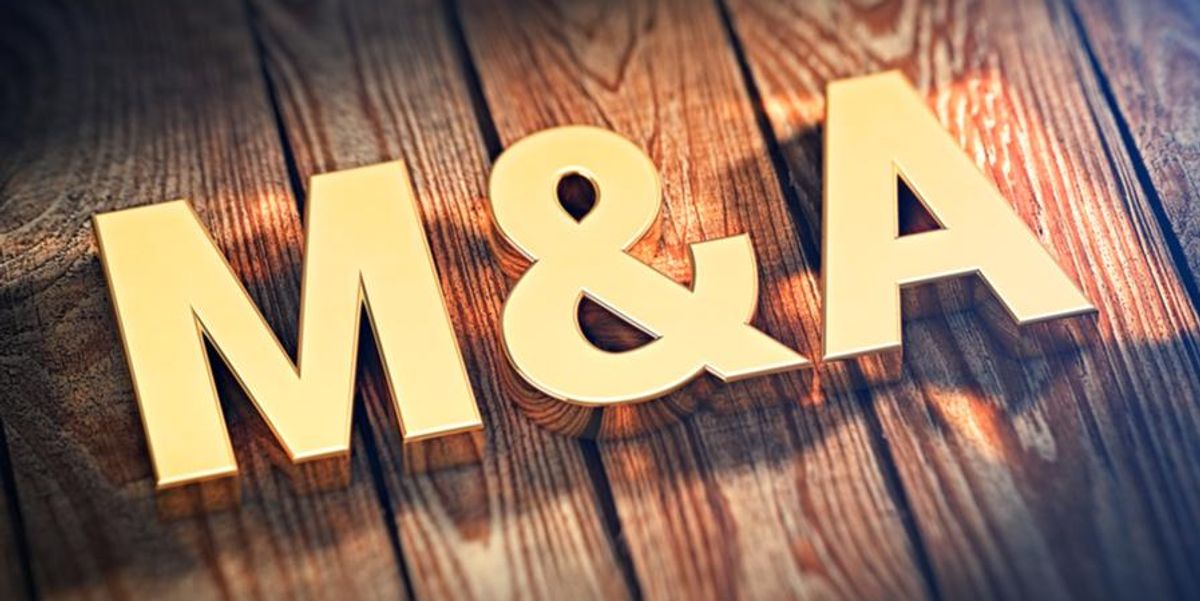 golden m a on wooden background