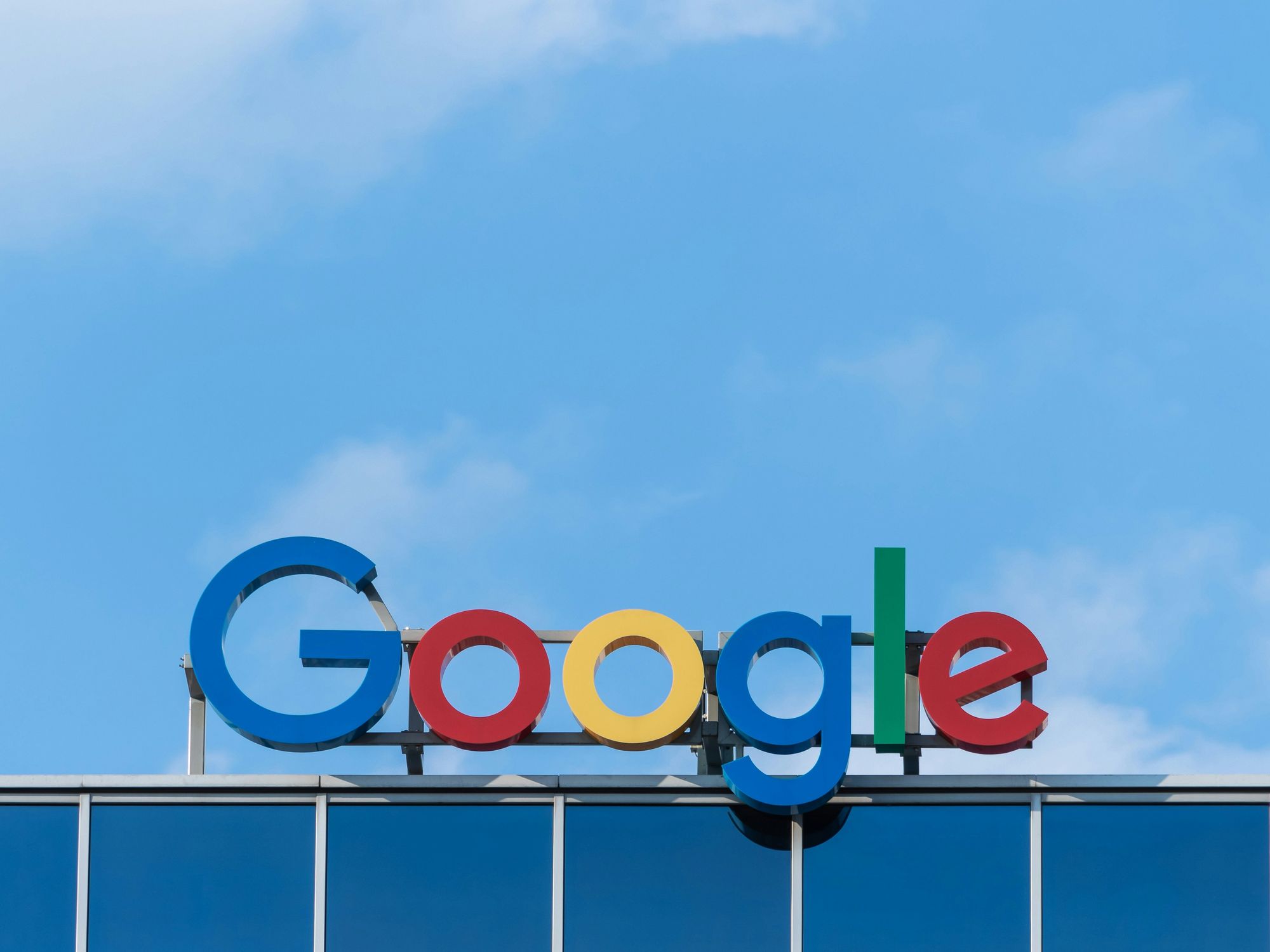 Google sign.