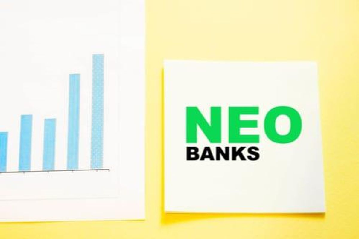 graph with word "neobanks"