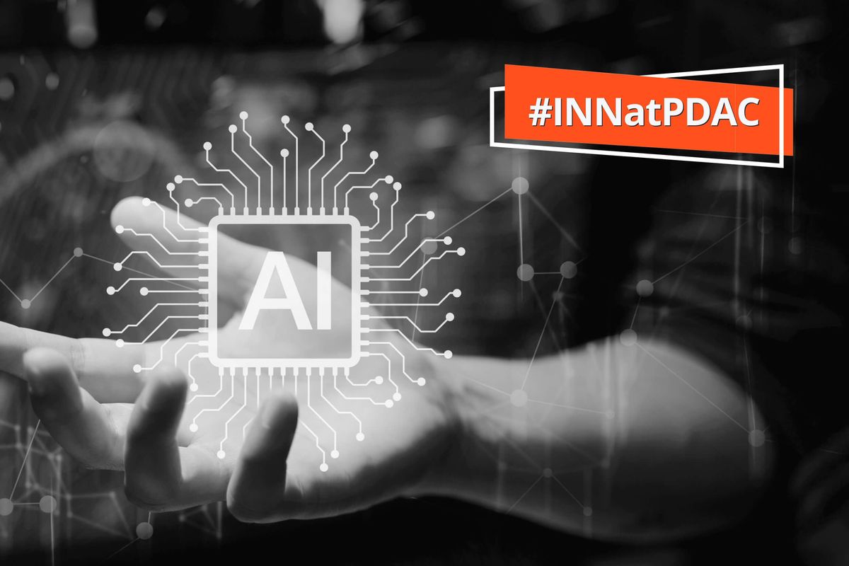 Hand holding icon that says "AI."