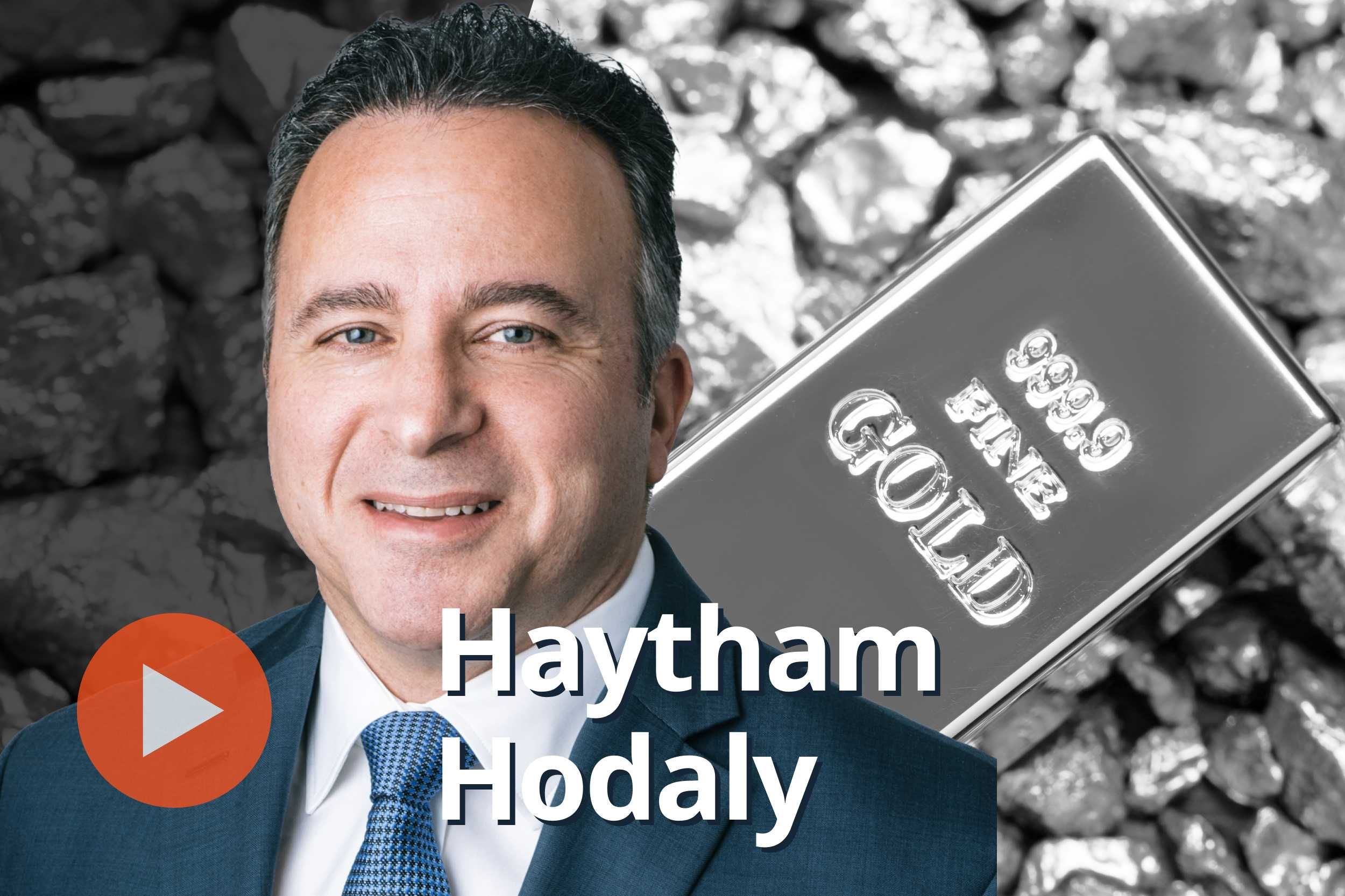 Haytham Hodaly, gold bar.