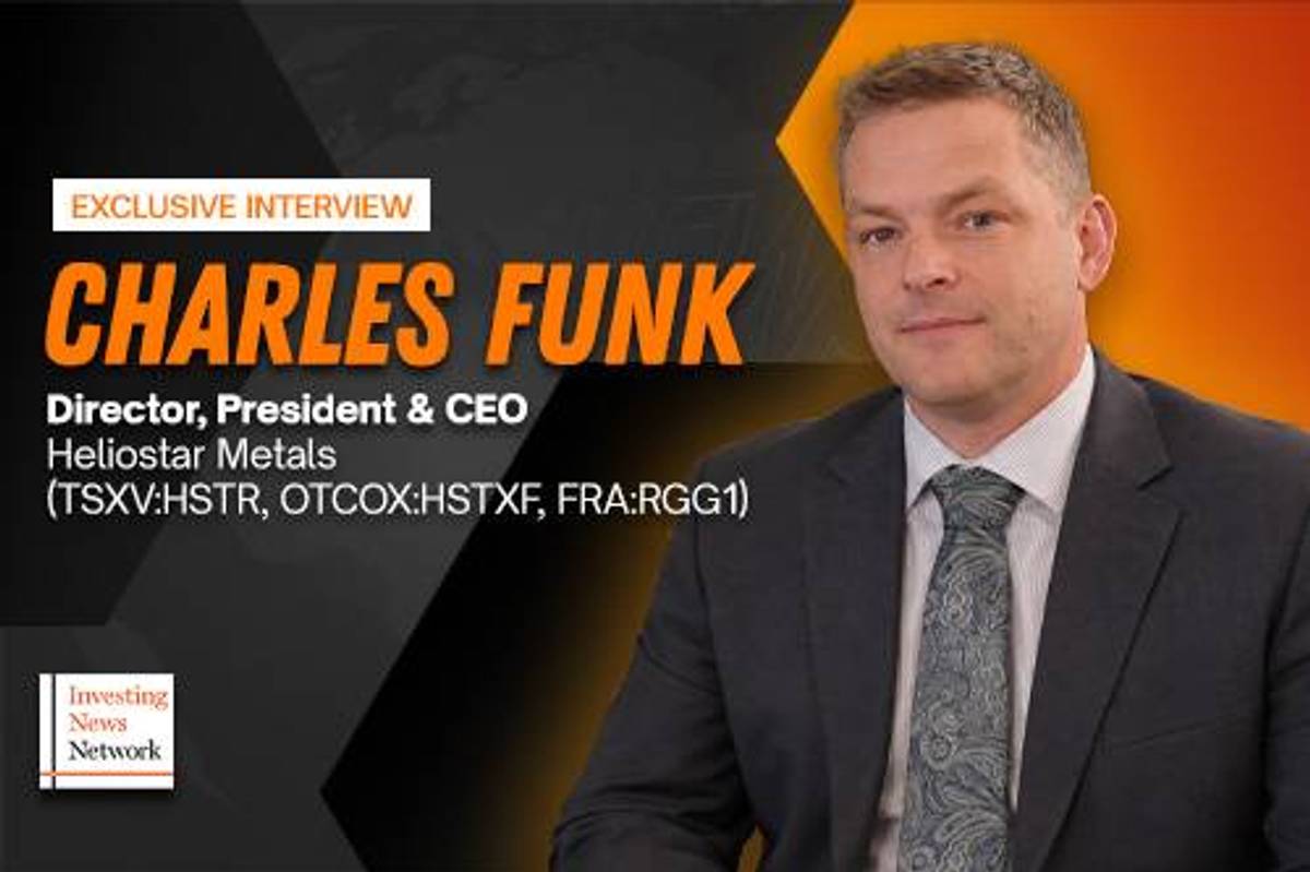 Heliostar Metals CEO Charles Funk.