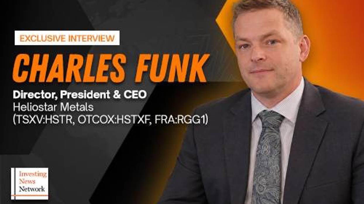 Heliostar Metals CEO Charles Funk.