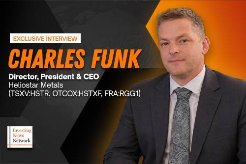 Heliostar Metals CEO Charles Funk.
