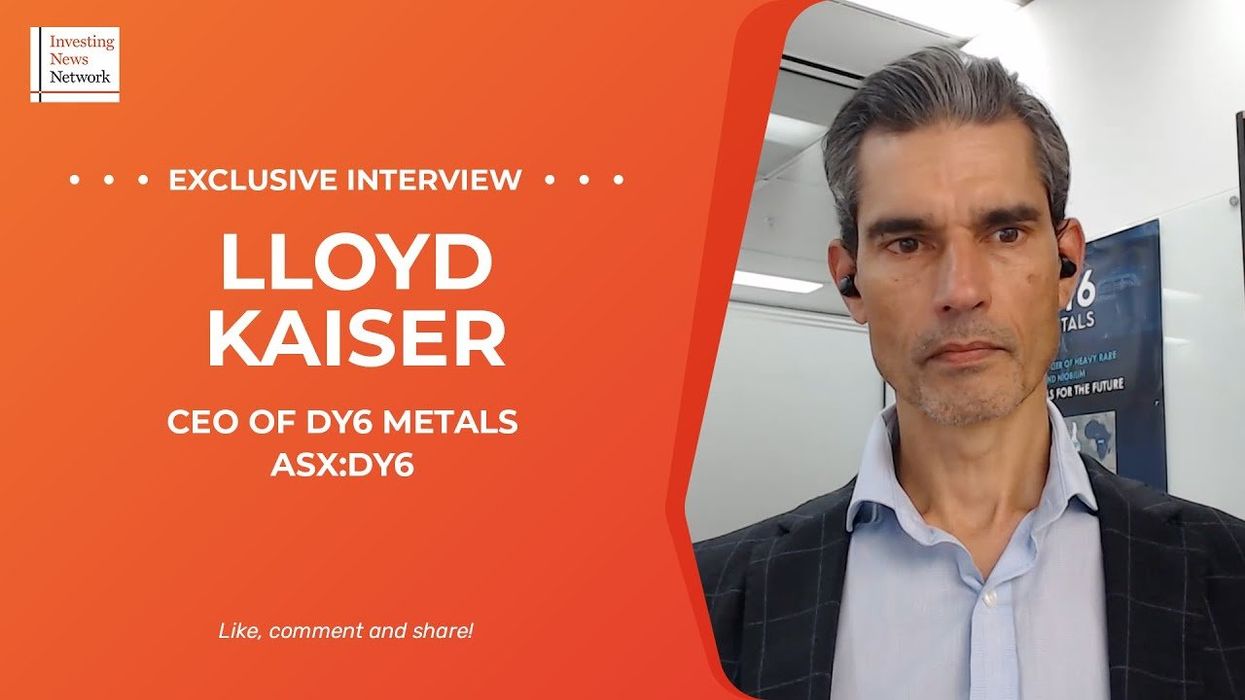 DY6 Metals CEO Lloyd Kaiser Touts Africa's Rising Role in Global Rare Earths Supply Chains
