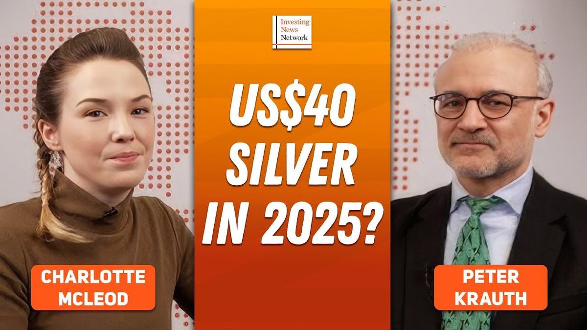 Peter Krauth: US$40 Silver in 2025? Plus Supply and Demand Outlook