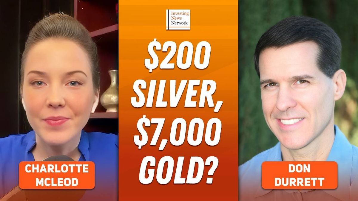 Don Durrett: Gold to US$7,000, Silver to US$200 — 10 Baggers Still Out There