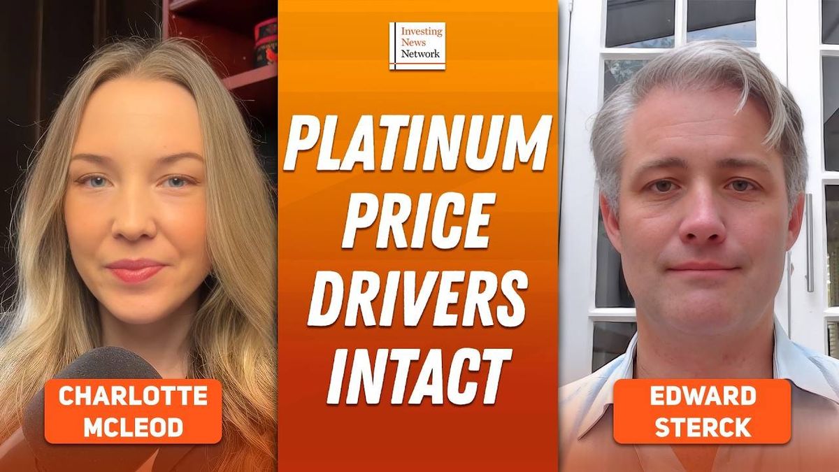 Edward Sterck: Platinum Drivers Intact, Will Price Break Out Again?